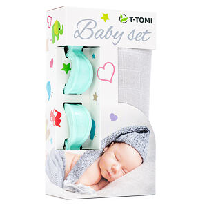 T-TOMI BABY SET - Grey