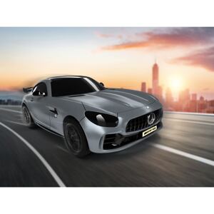 Build 'n Race auto 23152 - Mercedes-AMG GT R (šedý) (1:43)