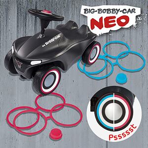 BIG Auto odrážadlo BOBBY CAR NEO antracitové