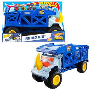 Mattel Hot Wheels MONSTER TRUCKS NOSOROŽIA PREPRAVA TRUCKOV