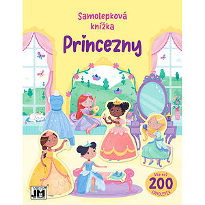 JIRI MODELS Samolepková knížka Princezny