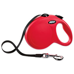 Vodítko FLEXI Classic New páska červené L - 5 m 1 ks