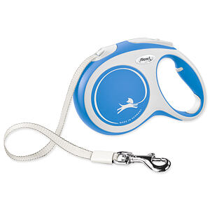 Vodítko FLEXI New Comfort páska modrej L 5 m