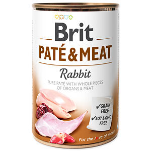Konzerva BRIT Paté & Meat Rabbit 400 g