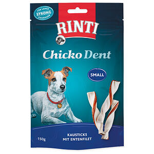 Pochoutka RINTI Extra Chicko Dent Small kachna 150 g