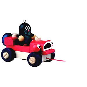 Detoa Krtko a žmurkajúcej auto