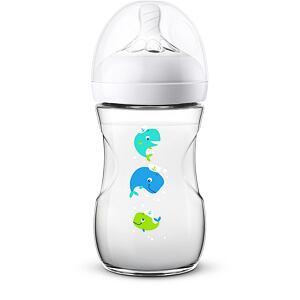 AVENT Láhev Natural 260 ml, 1 ks velryba