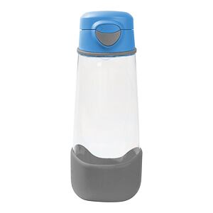b.box Sport láhev na pití 600 ml - modrá/šedá