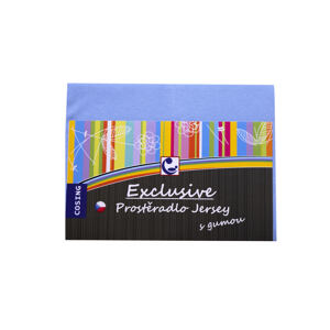 COSING Prestieradlo JERSEY 120x60 cm - modrá