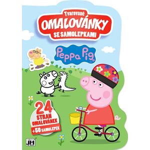 Tvarované omaľovánky/ Peppa