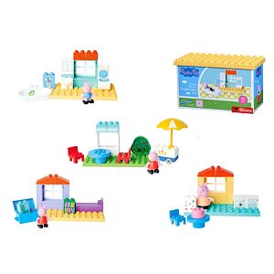 PlayBig BLOXX Peppa Pig Basic set., 4 druhy