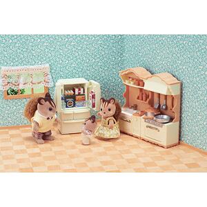 SYLVANIAN FAMILY set - kuchynská linka s chladničkou