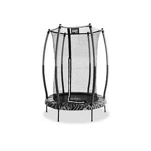 EXIT TOYS Juniorská trampolína EXIT Tiggy s bezpečnostním ø140cm - černá / šedá