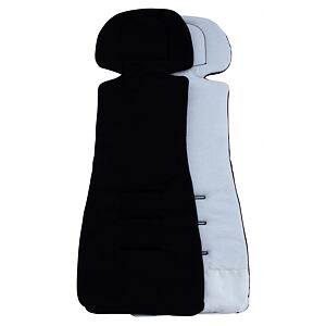 ByBoom Univerzálna vložka Comfort do kočíka a autosedačky, Čierna/Šedá