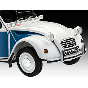 Plastic ModelKit auto 07653 - Citroen 2 CV "Cocorico"  (1:24)