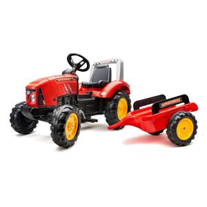 FALK Šliapací traktor Supercharger červený