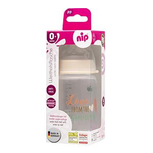 NIP Láhev PP,široká,silikon-M,260,uni