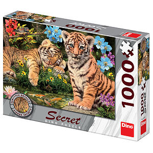 Dino Tygřice 1000 secret collection Puzzle NOVÉ