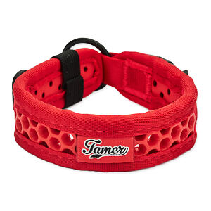 Obojok TAMER Softy - 2,8 x 25-31 cm - červený 1 ks