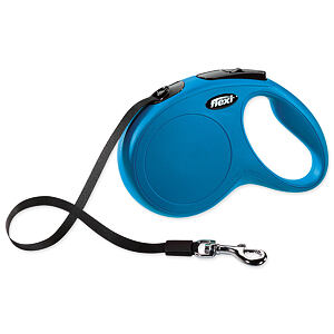 Vodítko FLEXI Classic New páska modrej M - 5 m 1 ks