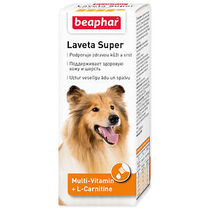 Kvapky BEAPHAR Laveta Super vyživujúca srsť 50 ml