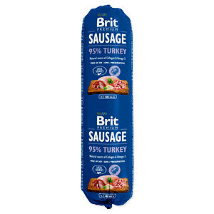 Saláma BRIT Premium Dog Sausage Turkey 800 g