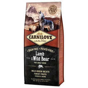 CARNILOVE Lamb & Wild Boar for Dog Adult 12 kg