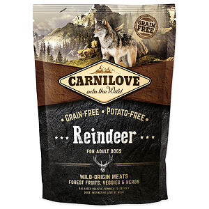 CARNILOVE Reindeer for Dog Adult 1,5 kg