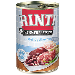 Konzerva RINTI Kennerfleisch hydinové srdiečka 400 g