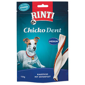 Pochoutka RINTI Extra Chicko Dent Medium kachna 150 g