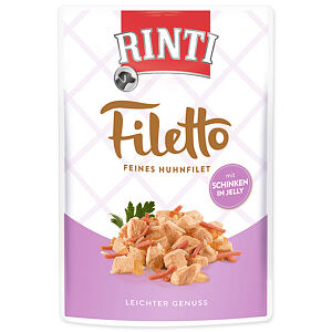 Kapsička RINTI Filetto kuře + šunka v želé 100 g
