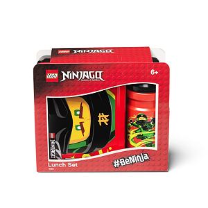 LEGO Ninjago Classic desiatový set (fľaša a box) - červená