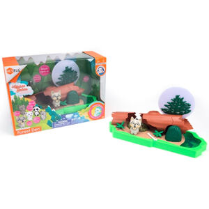 HEXBUG Lil Nature Babies - Vlk Waya a lesní doupě, velký set