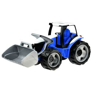 Lena Traktor s lyžicou modro šedý