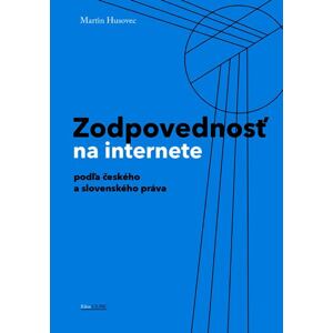 Zodpovednostˇ na internete podl´a českého a slovenského práva