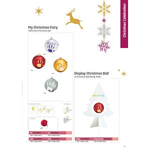 Baby Art Display Christmas Ball