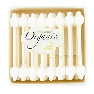Simply Gentle Organické dětské vatové tyčinky (56 ks) 