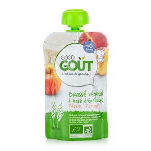 Good Gout Špaldový dezert broskyňa s jablkom 90 g