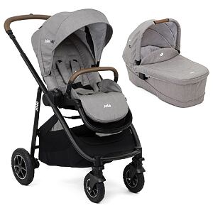 Joie set Versatrax grey flannel kombinovaný kočík