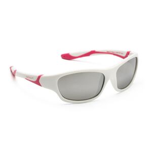 KOOLSUN slnečné okuliare SPORT – Biela / Ružová 6+