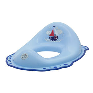 Maltex Sedátko na WC s protiskluzem Ocean & Sea - modrá
