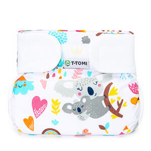 T-TOMI Ortopedické abdukčné nohavičky 3-6kg - suchý zips, koalas