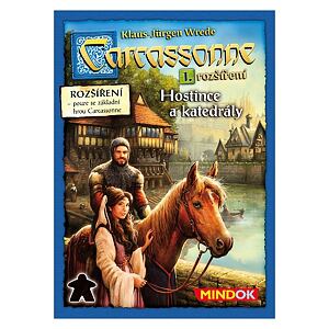 Mindok Carcassonne - rozšíření 1 (Hostince a katedrály)