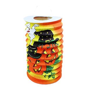 Lampion Halloween veselé dýně 15 cm