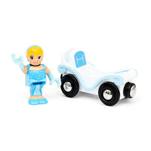 BRIO Disney Princess Popelka a vagónek