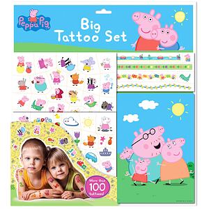 Velký set s tetováním Peppa Pig