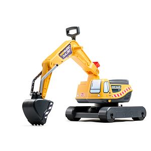 FALK Odrážedlo Digger Super Builder plně kloubový s otevíracím sedadlem