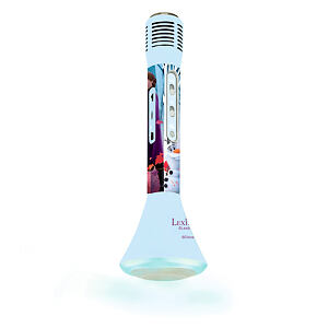 Lexibook Bezdrátový karaoke mikrofon Disney Frozen s vestavěným reproduktorem a světelnými efekty
