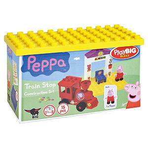 BIG PlayBig BLOXX Peppa Pig železničná zastávka