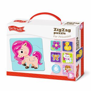 Kids Do ZigZag puzzle - pro princezny